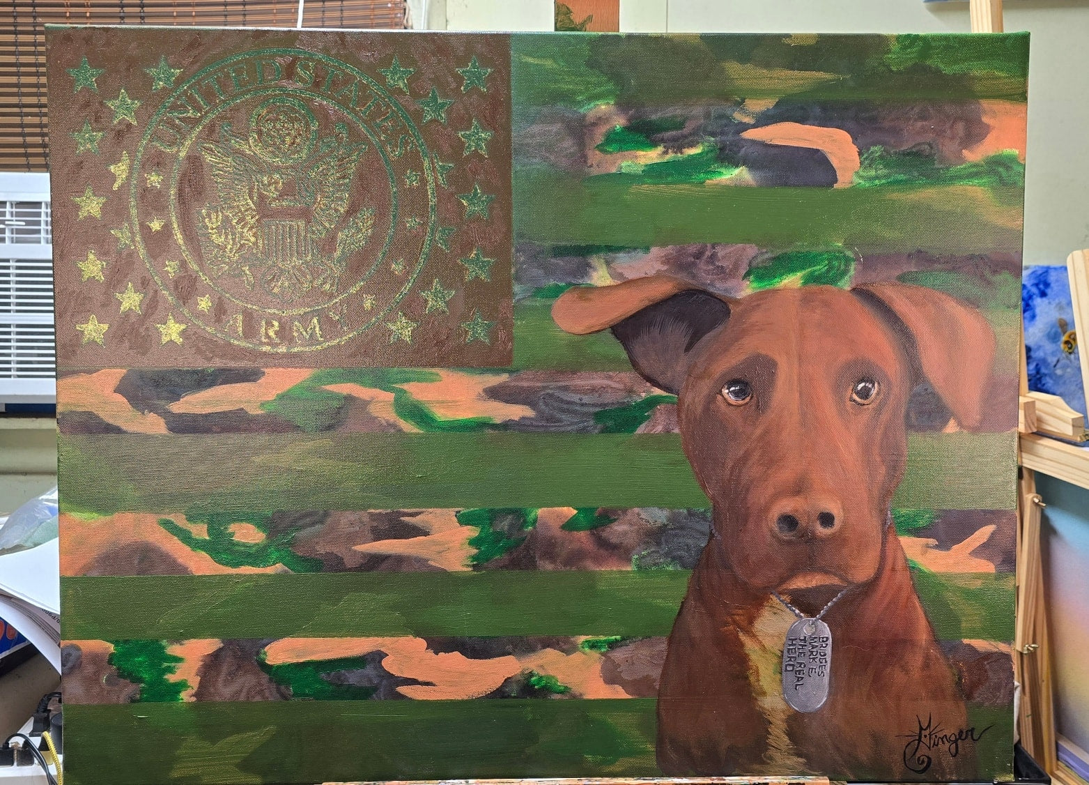 Custom Personalized Pet Portraits | Hand-Painted Pet Art by Artist Ginger Reynolds